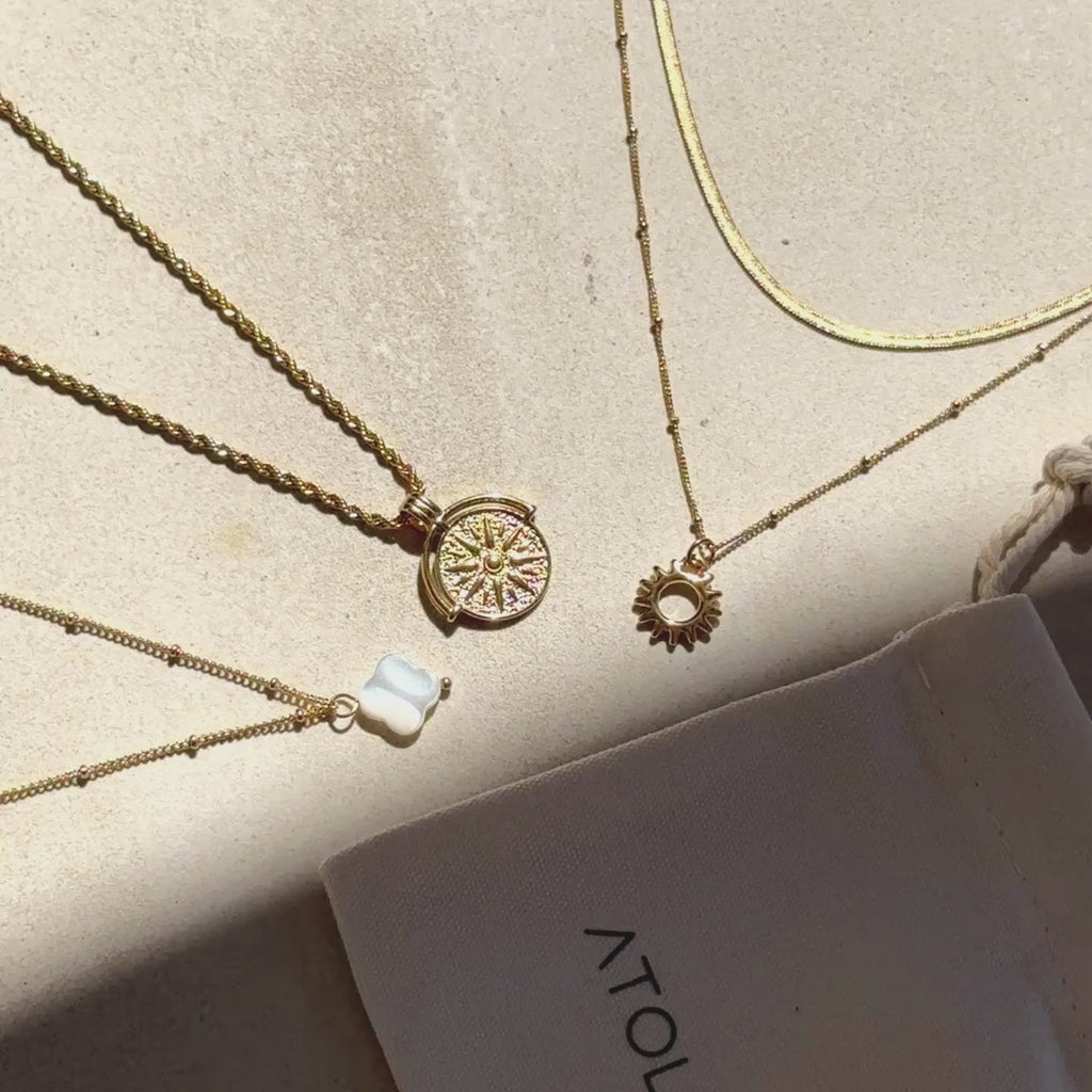 Golden Sun Necklace